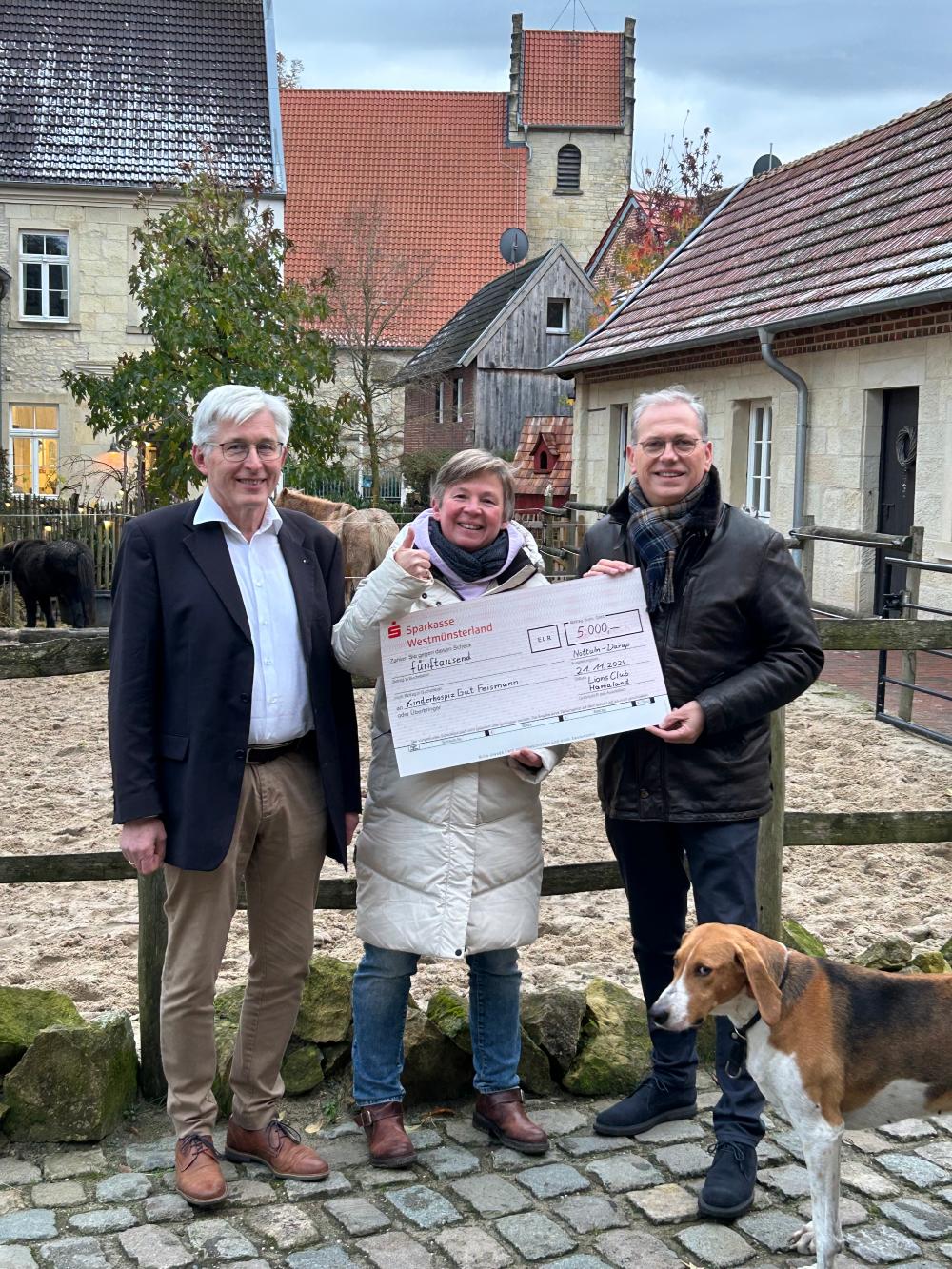 Spendenübergabe